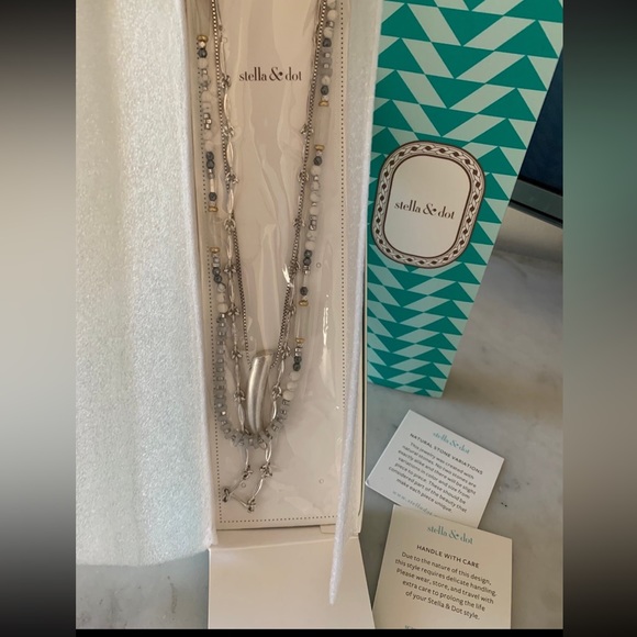 Stella & Dot Necklace Set Tiburon NWT - Picture 3 of 6